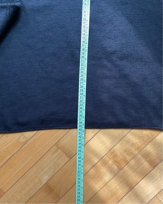 Maglioncino largo cropped nero Martino Midali