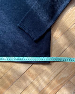 Maglioncino largo cropped nero Martino Midali