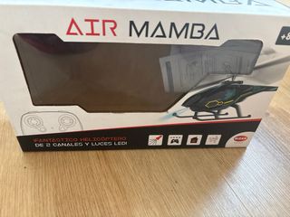 Helicóptero radiocontrol negro