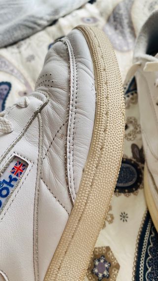 Zapatillas Reebok Blancas y Beige