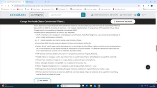 Conga Perfect&Clean Connected Titanium