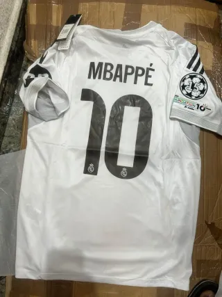 Camiseta Mbappé 10 Adidas Real Madrid