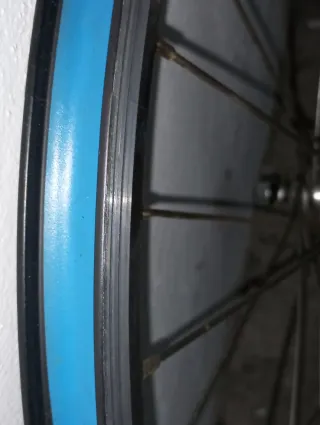 Rueda 559 bicicleta ,nueva aluminio ,radios inox