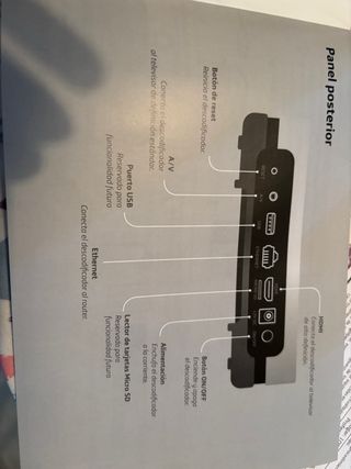 Descodificador Movistar UHD TV + Mando