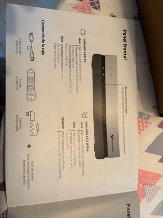 Descodificador Movistar UHD TV + Mando