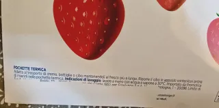 Pochette termica nuova fragole