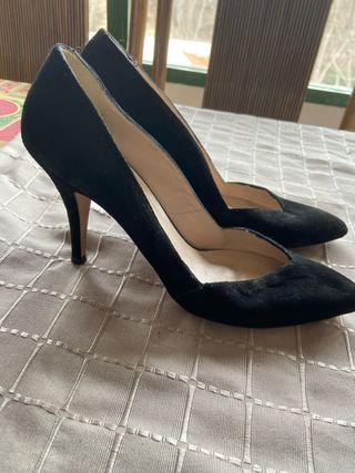 Zapatos de tacón negros Reiss