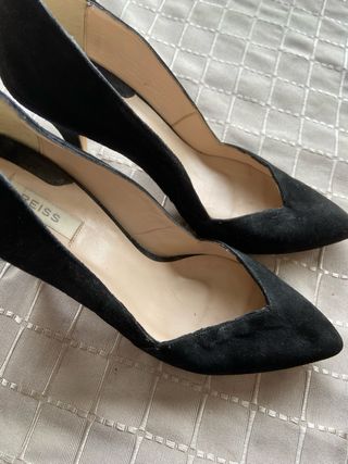 Zapatos de tacón negros Reiss
