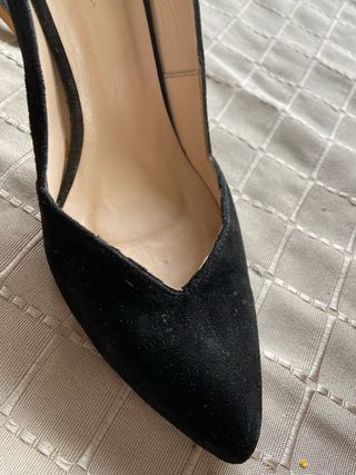 Zapatos de tacón negros Reiss