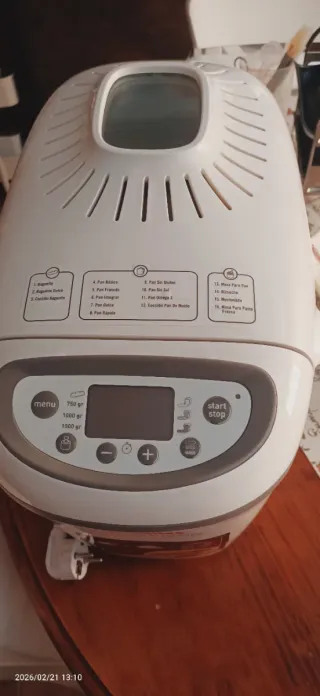 Moulinex Home Bread Baguette Panificadora