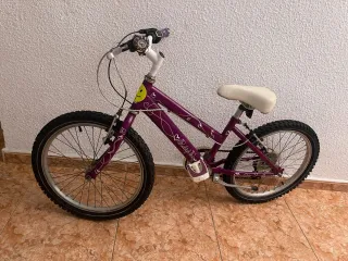 Bicicleta infantil morada