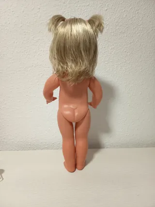 Muñeca Götz rubia ojos azules