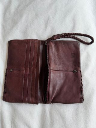 Cartera de piel
