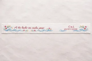 Cinta bordada personalizada