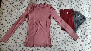 Lote 3 Camisetas Petit Bateau Talla 16 años