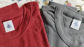 Lote 3 Camisetas Petit Bateau Talla 16 años