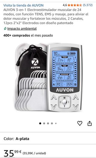 AUVON Electroestimulador 3 en 1