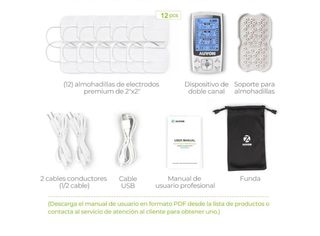 AUVON Electroestimulador 3 en 1