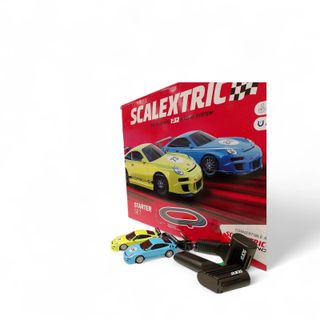 SCALEXTRIC STARTER SET COCHES PORSCHE