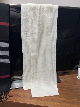 Bufanda / Pañuelo Cuadros Negro Blanco