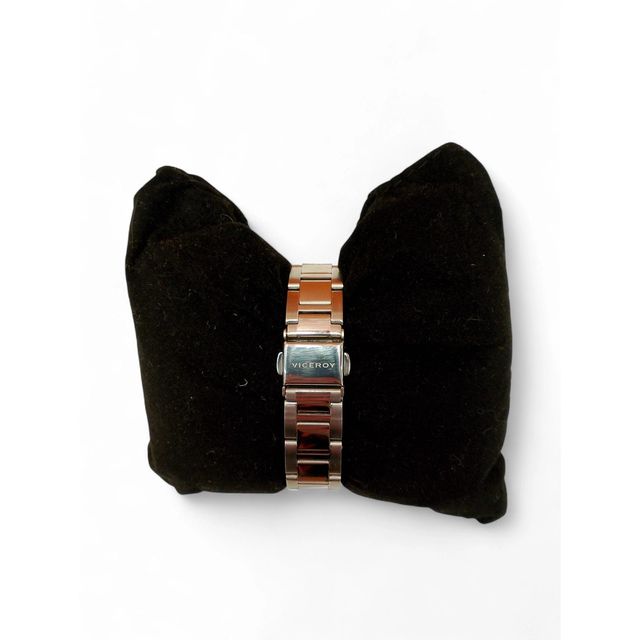 RELOJ VICEROY GRAND 41138 PLATEADO + CAJA + CERTIFICADO