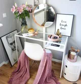 Escritorio VITTSJÖ de IKEA en blanco