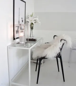 Escritorio VITTSJÖ de IKEA en blanco