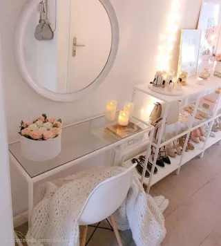 Escritorio VITTSJÖ de IKEA en blanco