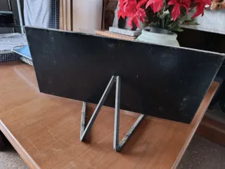 Decoración Pez Metal y Piedra