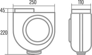 Extractor de Humos CATA GS 400M