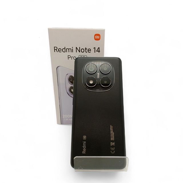 MOVIL XIAOMI REDMI NOTE 14 PRO 5G8GB 256GB NEGRO + CAJA