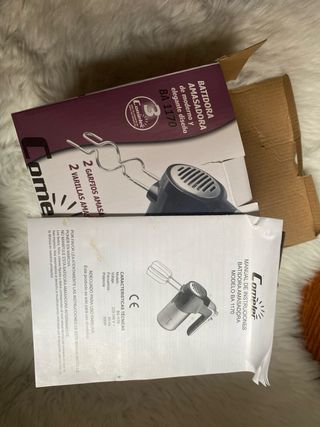 Batidora amasadora manual Comelec