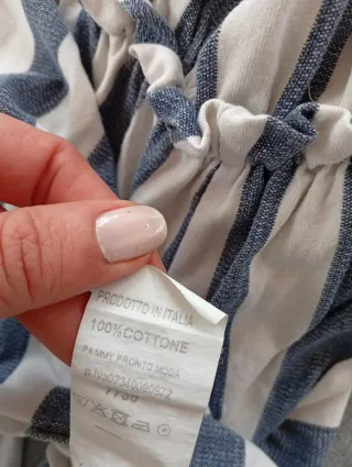 Mono corto rayas verano talla S