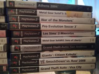 Lote Videojuegos PS2 (Acción, Carreras, Disparos)