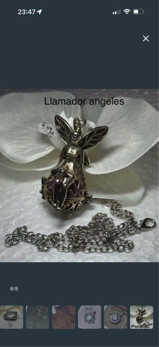 Colgantes anillos acero y baño plata elige el tuyo