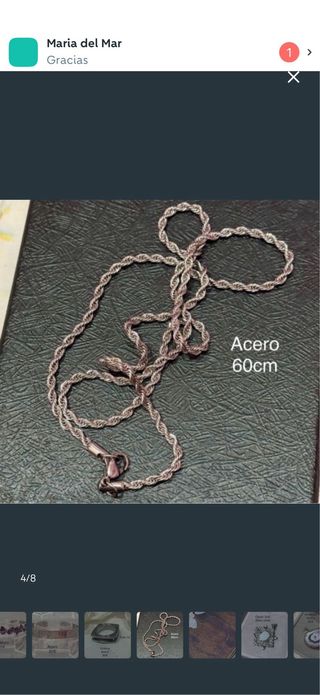 Colgantes anillos acero y baño plata elige el tuyo