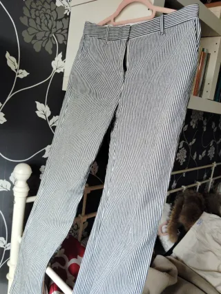 Pantalón Uterque rayas marineras