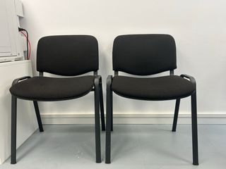 Sillas de Oficina Negras 15€ unidad