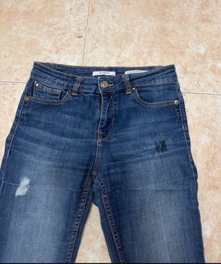Pantalones vaqueros azules