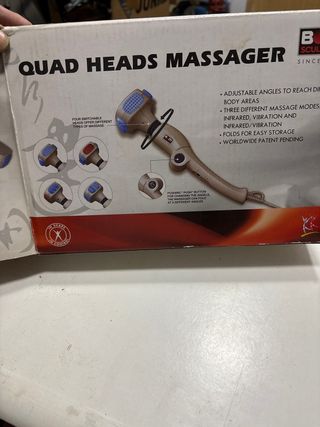Masajeador Quad Heads