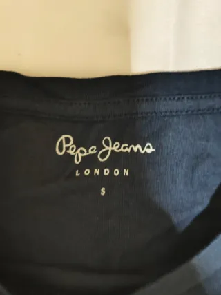 Camiseta Pepe Jeans Mujer Azul Manga Larga