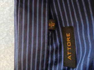 Camicia uomo a righe ATTORE