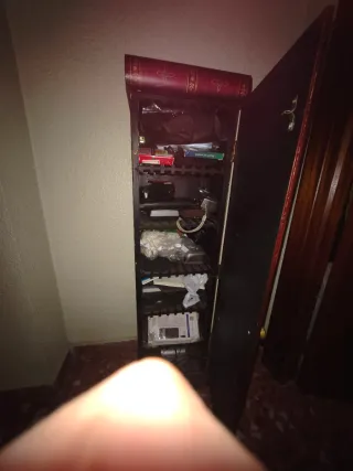 Mueble Librería Decorativo y Cuadro a Juego