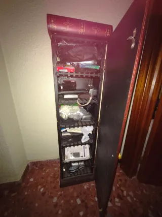 Mueble Librería Decorativo y Cuadro a Juego