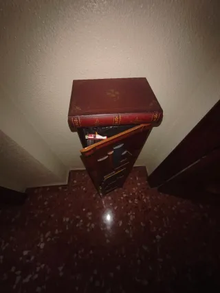 Mueble Librería Decorativo y Cuadro a Juego