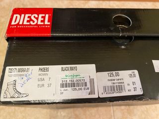 Botines Diesel Piel Talla 37