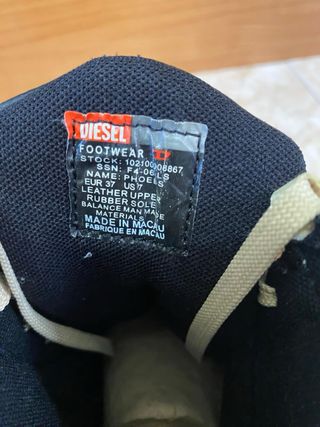 Botines Diesel Piel Talla 37