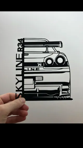 Nissan Skyline R34 GT-R Silhouette