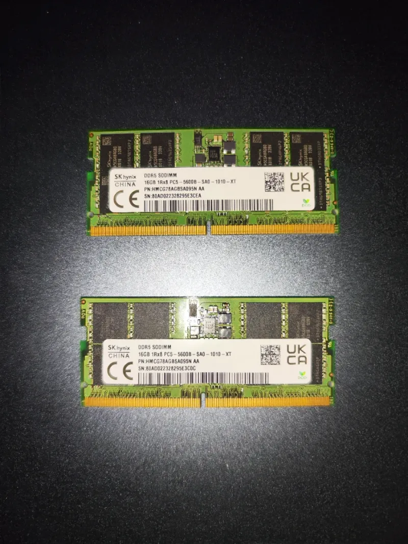 MEMORIA RAM DDR5 SODIMM 32GB 5600 MT/s