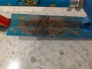 Patinete Patrulla Canina 3 alturas plegable